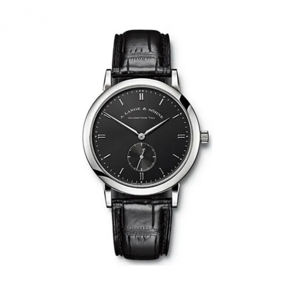 朗格/A.Lange&sohne  萨克森 37毫米 18k白金 手动机械机芯 男表 215.029