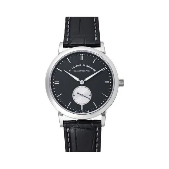 朗格/A.Lange&sohne  Saxonia 系列 37毫米 18k白金 手动机械机芯 男表 215.049