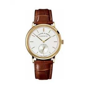 朗格/A.Lange&sohne  Saxonia 系列 37毫米 18k黄金 手动机械机芯 男表 216.021