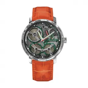 阿克特隆/Accutron SPACEVIEW 2020 43.5MM 不锈钢 自动机械机芯 手表 2ES6A004