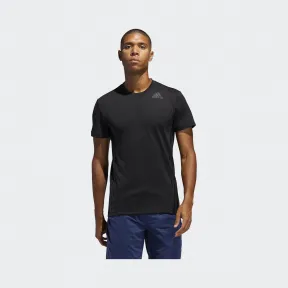 阿迪达斯/Adidas 运动表现 黑色 男士 AERO 3S TEE 运动短袖T恤 FL4309