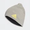 阿迪达斯/Adidas 运动表现 金属灰/日光金 中性 BEANIE GR 户外运动配件 FT6077