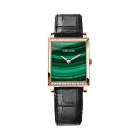 艾戈勒/Agelocer Codex 寇德克斯系列 316L精钢 30mm*26mm 石英机芯 女表 3605F1