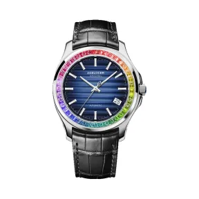 艾戈勒/Agelocer Baikal 贝加尔湖系列男士自动机械腕表 40MM 316L精钢 6304K1