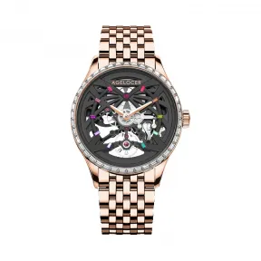 艾戈勒/Agelocer Schwarzwald 黑森林系列 316L精钢 41mm 自动机械机芯 男表 6104F9
