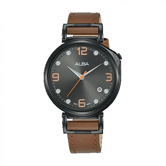 雅柏/Alba 34MM 不锈钢表壳 女表 AG8J21X1