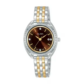 雅柏/Alba 29MM 不锈钢表壳 女表 AH7Y87X1