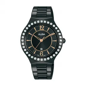 雅柏/Alba 35MM 不锈钢表壳 女表 AH7Z87X1