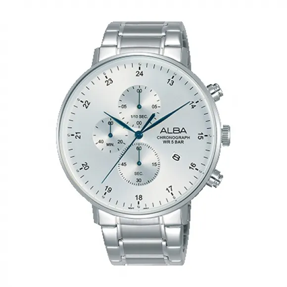 雅柏/Alba 44MM 不锈钢表壳 男表 AM3609X1
