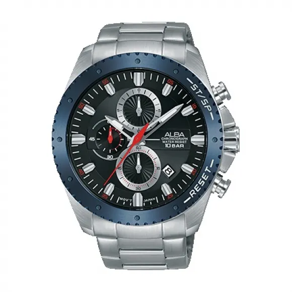 雅柏/Alba 45MM 不锈钢表壳 男表 AM3635X1