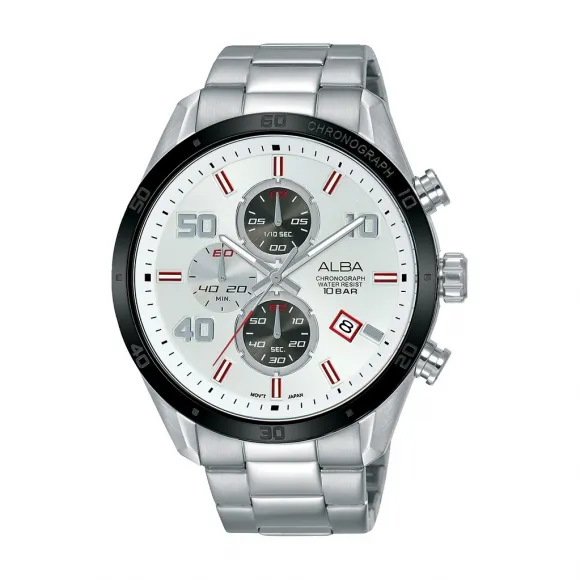 雅柏/Alba 44MM 不锈钢表壳 男表 AM3669X1