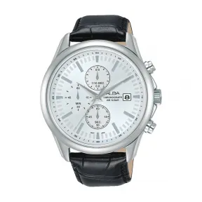 雅柏/Alba 44MM 不锈钢表壳 男表 AM3703X1