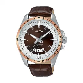 雅柏/Alba 43.5MM 不锈钢表壳 男表 AS9D48X1