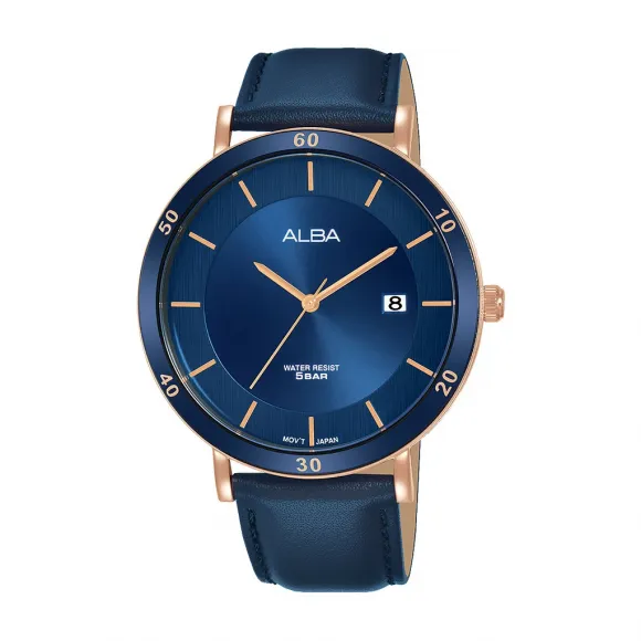 雅柏/Alba 42MM 不锈钢表壳 男表 AS9H76X1