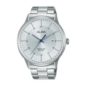 雅柏/Alba 44MM 不锈钢表壳 男表 AS9L01X1