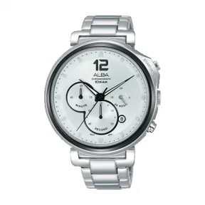 雅柏/Alba 44MM 不锈钢表壳 男表 AT3E15X1