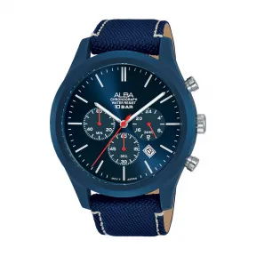 雅柏/Alba 44MM 不锈钢表壳 男表 AT3G27X1