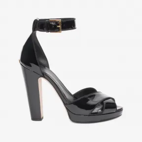 亚历山大麦昆/Alexander McQueen 交错饰带凉鞋 女士 11033114rc 438030WHJUD1000