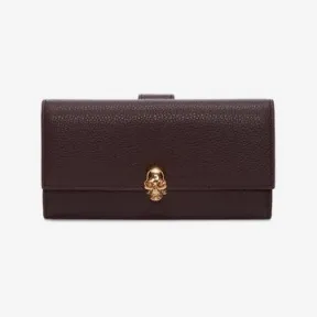 亚历山大麦昆/Alexander McQueen 骷髅长款钱包 女士 22001686nx 275330BPT0G6005