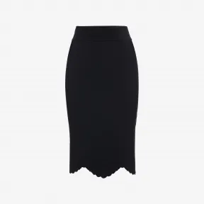 亚历山大麦昆/Alexander McQueen 针织铅笔半裙 女士 35308943di 344898Q1RJQ1000