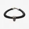 亚历山大麦昆/Alexander McQueen 骷髅皮革手环 男士 50167937xk 354165J16KY1000