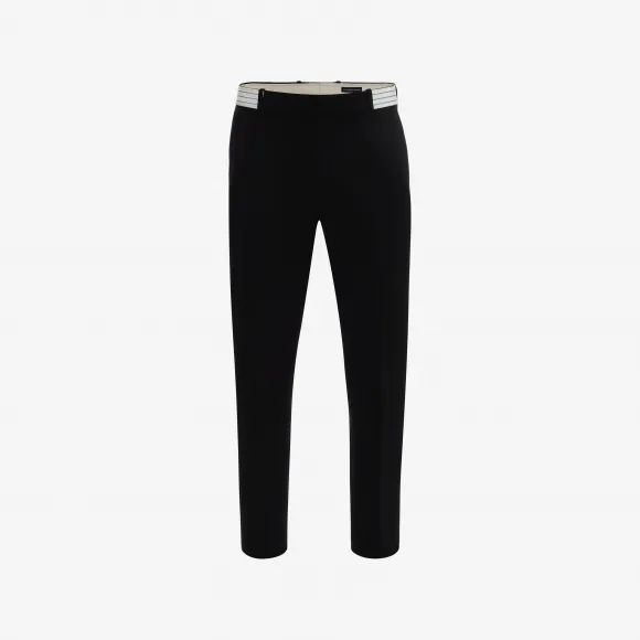 亚历山大麦昆/Alexander McQueen Single 绉绸对比腰带裤装 男士 36855822pv 428692QHR381000