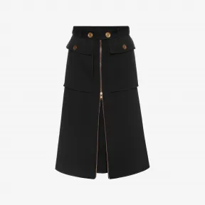 亚历山大麦昆/Alexander McQueen Military 半裙 女士 36855823nk 431008QHK041000