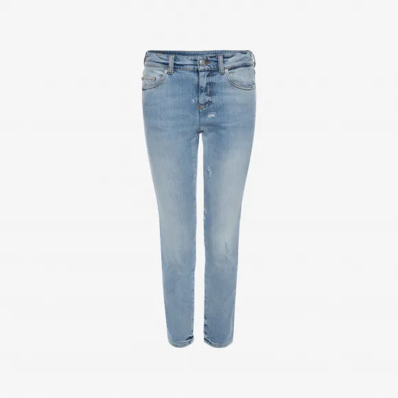 亚历山大麦昆/Alexander McQueen 修身牛仔九分裤 女士 36922777rm 383299QIM074250