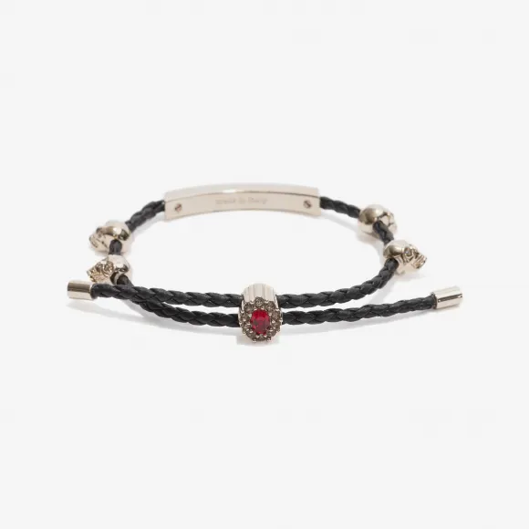 亚历山大麦昆/Alexander McQueen Skull 友谊手链 女士 50180492um 436079CVJCK1000