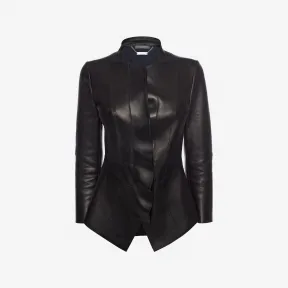 亚历山大麦昆/Alexander McQueen 小羊皮夹克 女士 34680056kr 461923Q5KQL1000