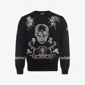 亚历山大麦昆/Alexander McQueen 刺绣卫衣 男士 12010442br 464018QJX171000