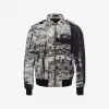 亚历山大麦昆/Alexander McQueen 伦敦地图印纹束腰夹克 男士 41704948ru 464513QJW039080