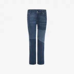亚历山大麦昆/Alexander McQueen 拼饰牛仔裤 女士 36970686mc 470050QIM094115