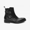 亚历山大麦昆/Alexander McQueen 搭扣搭扣孟克靴 男士 11221629gl 476211WHQP11000