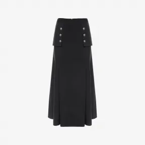 亚历山大麦昆/Alexander McQueen 长款军装风格半裙 女士 35329131kq 479452QJJ091000