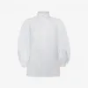 亚历山大麦昆/Alexander McQueen 灯笼袖府绸衬衫 女士 38645169ih 483866QJA039000