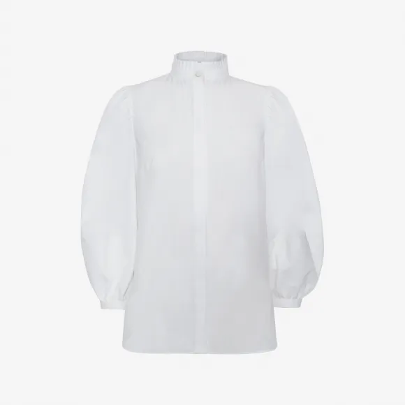 亚历山大麦昆/Alexander McQueen 灯笼袖府绸衬衫 女士 38645169ih 483866QJA039000