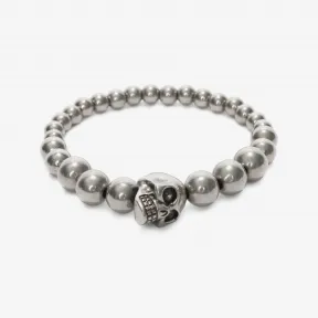 亚历山大麦昆/Alexander McQueen 骷髅皮革手环 男士 50180498ua 388414J160Y0911