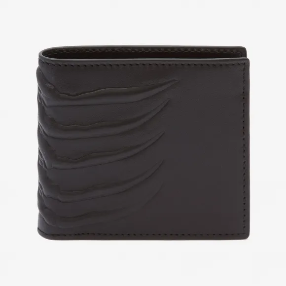 亚历山大麦昆/Alexander McQueen Ribcage 钱夹 男士 550829ASO0O1000
