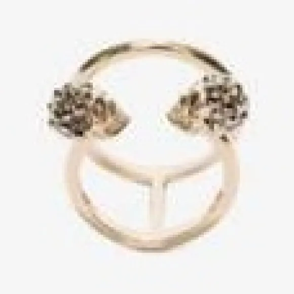 亚历山大麦昆/Alexander McQueen 浅金 女士 戒指 553656J160K7286 