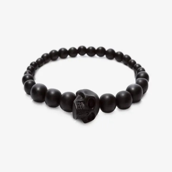 亚历山大麦昆/Alexander McQueen 黑色 男士 手链 554504J682V1000 808513005