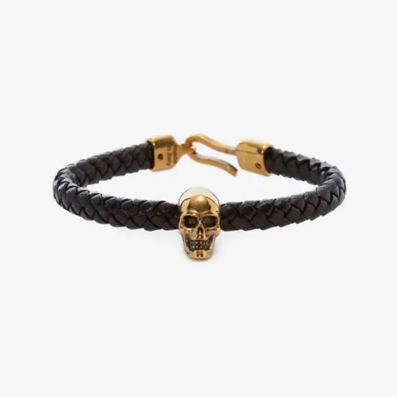 亚历山大麦昆/Alexander McQueen 黑色 男士 手链 554602J16KG1000 808513071