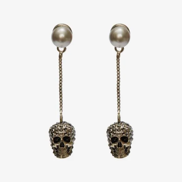 亚历山大麦昆/Alexander McQueen 金子 女士 耳饰 582698J160K2079 808910189