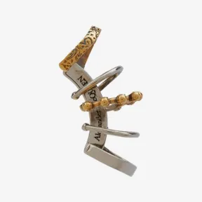 亚历山大麦昆/Alexander McQueen 古董银 女士 耳饰 593338J160Z8490 809024045