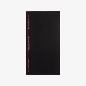亚历山大麦昆/Alexander McQueen 黑色/象牙色 男士 沙滩巾 5970354106Q1078 809099420