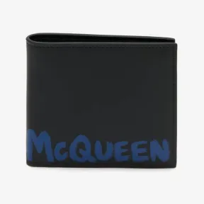 亚历山大麦昆/Alexander McQueen 黑色 男士 钱包 6021371AAJR1079 810785833