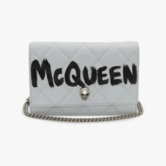 亚历山大麦昆/Alexander McQueen 小号Skull手袋 女士 6130881VCUB9050