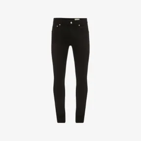 亚历山大麦昆/Alexander McQueen 男士黑色标志性牛仔裤 627295QSY491000 