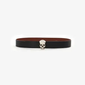 亚历山大麦昆/Alexander McQueen 3D Skull皮带 男士 6498181BU1N1067