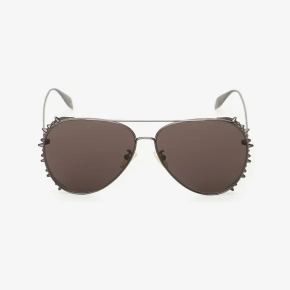 亚历山大麦昆/Alexander McQueen 钌 女士 太阳眼镜 649843I33301175 809863539